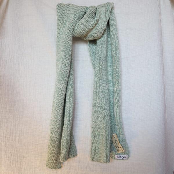 Zebra scarf appleblueseagreen
