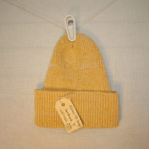 Zebra beanie yellow